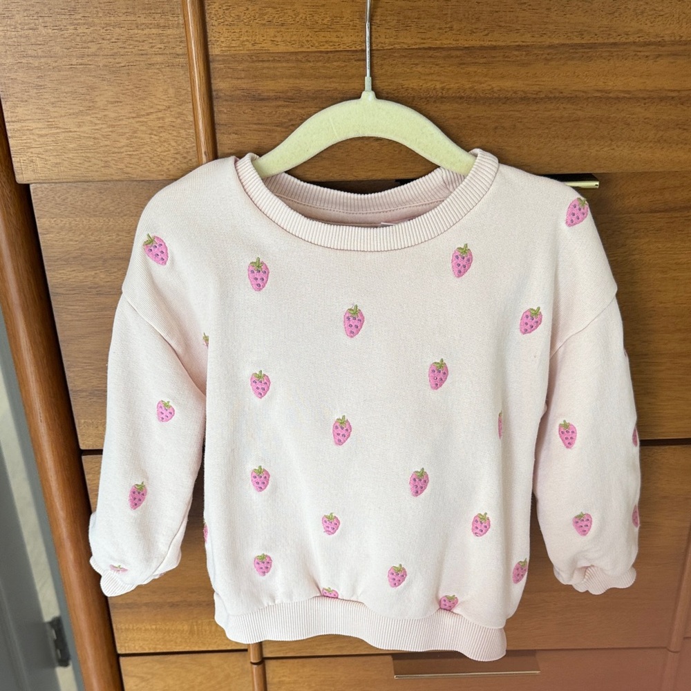 ZARA Strawberry Pattern Sweatset